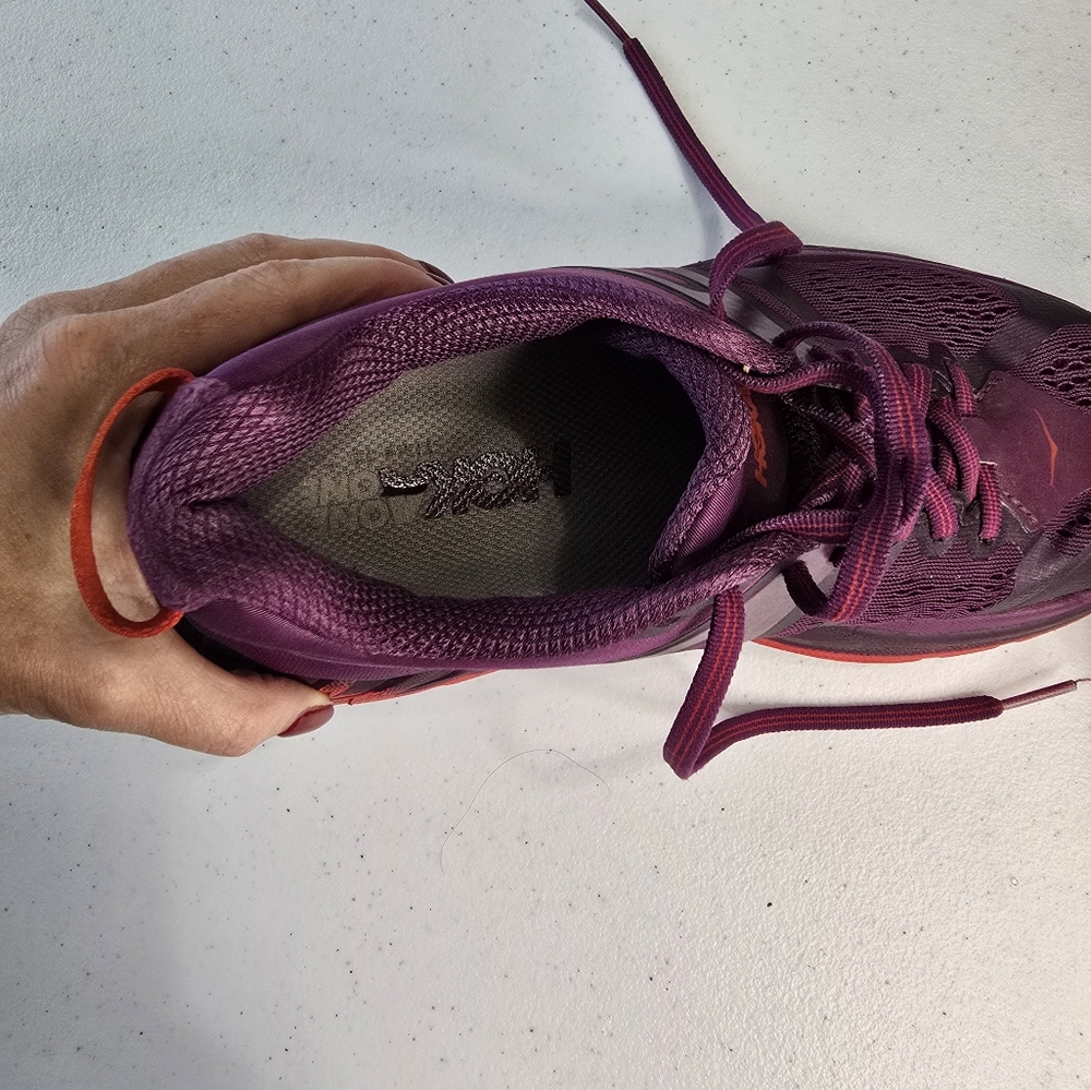 HOKA Stinson ATR 5 Trail-Running Shoes Women's 7 Purple Outdoor Gorpcore - Picture 10 of 10